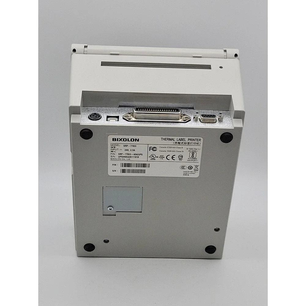 BIXOLON SRP-770III Thermal Label Printer - No Power Cord